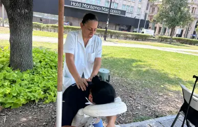 Masajes antiestrés por ciegos en Plaza Zaragoza: 15 minutos que transforman tu día