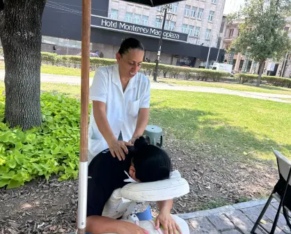 Masajes antiestrés por ciegos en Plaza Zaragoza: 15 minutos que transforman tu día