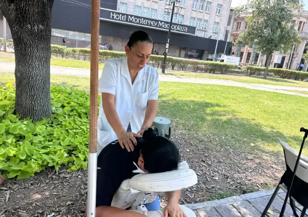 Masajes antiestrés por ciegos en Plaza Zaragoza: 15 minutos que transforman tu día