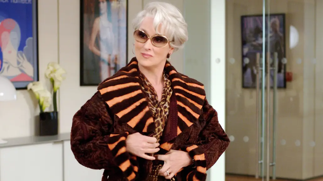Así luce Meryl Streep como Miranda Priestly en El Diablo Viste a la Moda 2