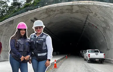 Mujeres profesionistas lideran construcción de túnel en la autopista Mante-Ocampo-Tula