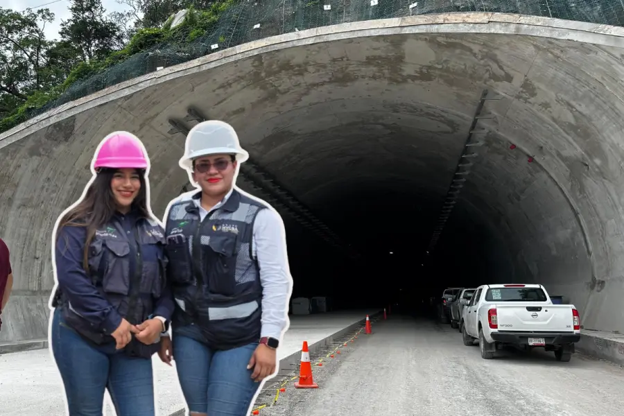 Mujeres profesionistas lideran construcción de túnel en la autopista Mante-Ocampo-Tula