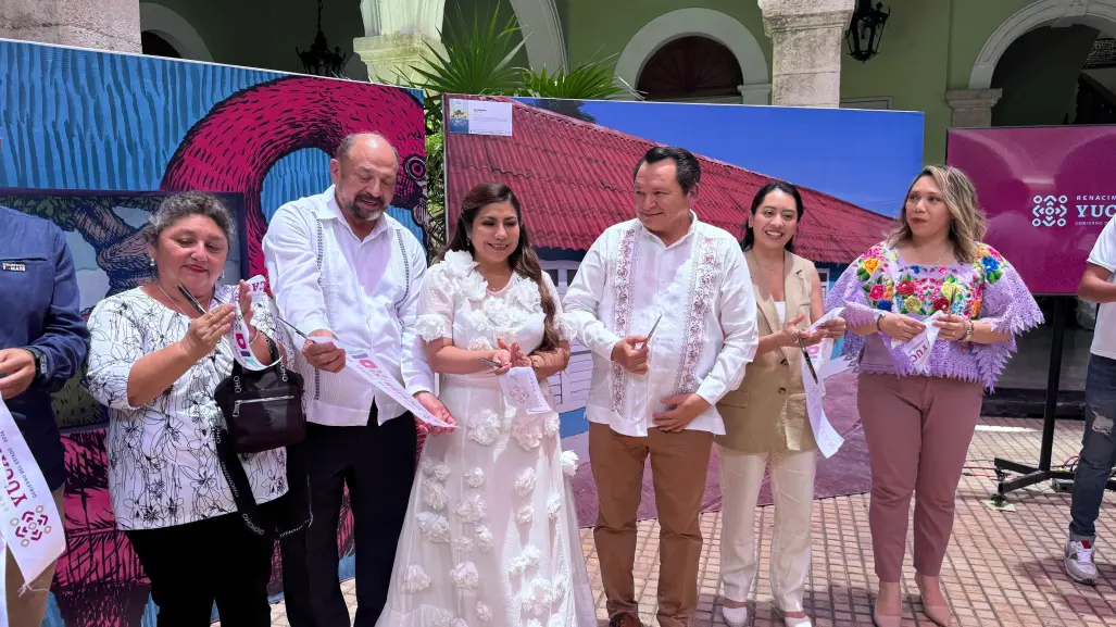 San Felipe llega al Palacio de Gobierno de Yucatán a través de una exposición fotográfica