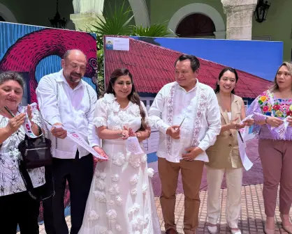 San Felipe llega al Palacio de Gobierno de Yucatán a través de una exposición fotográfica