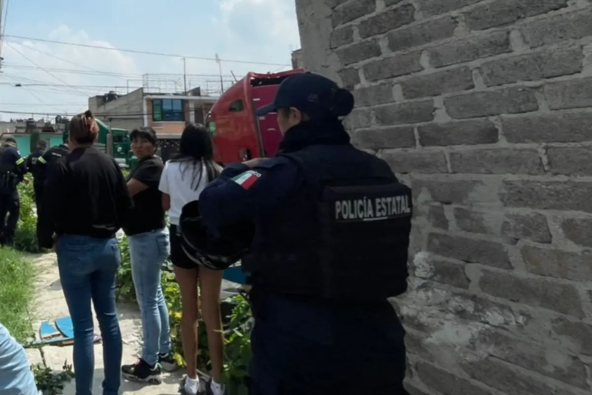 Policia en un domicilio del Edomex. Foto: Manuel López