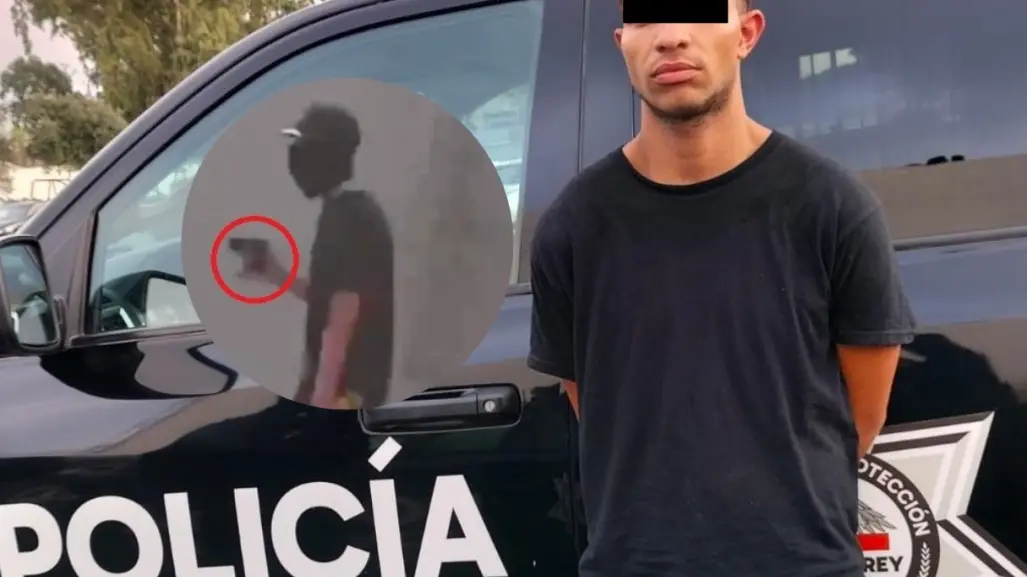 Detienen a joven venezolano armado y con droga en Monterrey