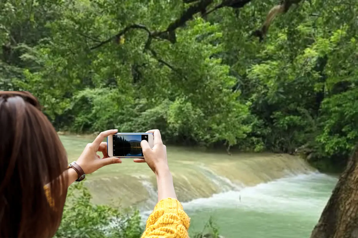El hermoso río del pueblo El Vergel, Ocampo, Tamaulipas | Foto: Perla Herrera