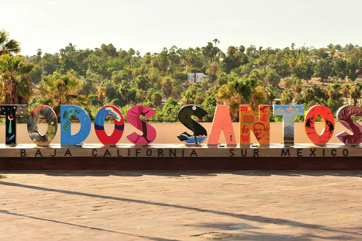 En Todos Santos se habrá de construir algunas casas del programa Bienestar anunciado por la presidente Claudia Sheinbaum. Foto: Modesto Peralta Delgado.