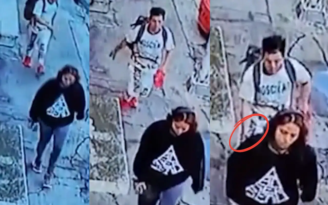 Hombre manosea a mujer en las calles de Nezahualcóyotl.  Foto: X/ @adn40 (Canva)
