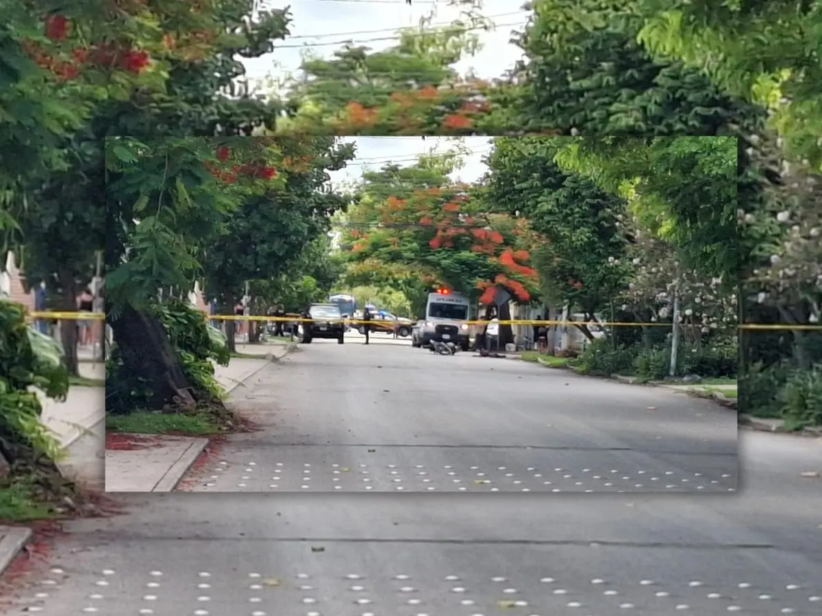 La mañana de este jueves se registró un fatal accidente al oriente de Mérida que dejó como saldo un motociclista fallecido .- Fuente Telesur Yucatán