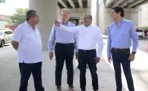 Andrés Mijes supervisa obras clave para mejorar la movilidad en Escobedo