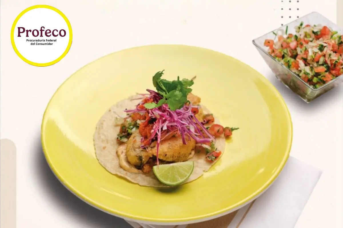 Los tacos Baja de hongos son fáciles de elaborar y muy nuritivos, según Profeco. Foto: Profeco | Canva