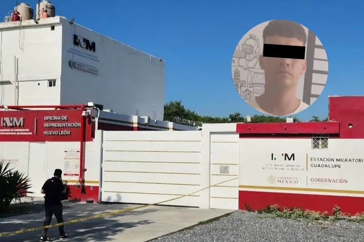 El detenido fue identificado como Sebastián “N”, de 25 años, originario de Colombia y residente del municipio de Allende. Foto: Gobierno de Santiago