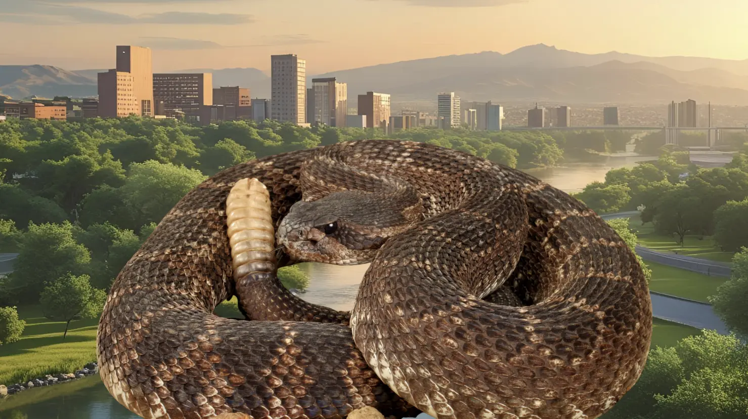 En Nuevo León hay varios tipos de víboras, algunas venenosas y otras no venenosas. Foto: Canva.
