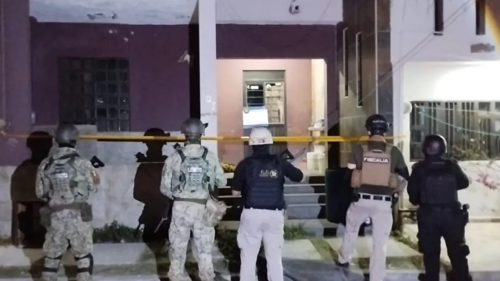 Cateo termina con 5 mujeres detenidas y droga asegurada en Monterrey