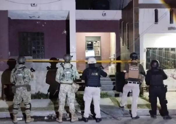 Cateo termina con 5 mujeres detenidas y droga asegurada en Monterrey