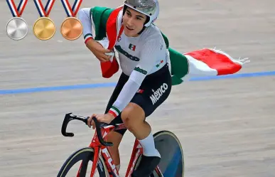 Ciclista de La Paz regresa de Perú con medallas de oro, plata y bronce