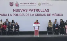 CDMX renueva su flota: Clara Brugada presenta más de 3 mil nuevas patrullas