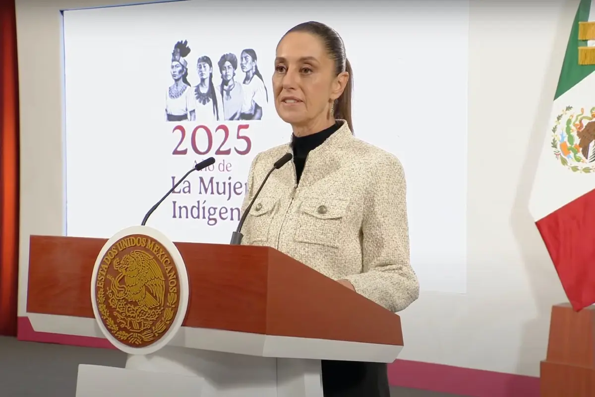 Claudia Sheinbaum en conferencia de prensa Foto: YouTube Claudia Sheinbaum Pardo