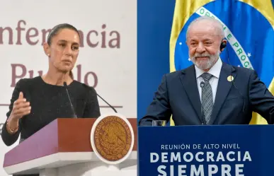 Claudia Sheinbaum sostiene llamada telefónica con Lula da Silva, ¿de qué hablaron?