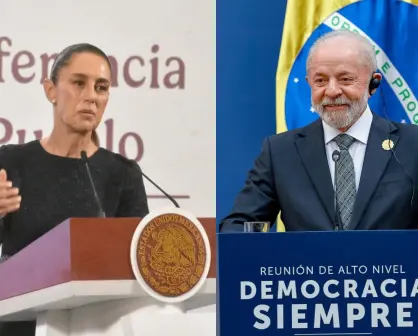 Claudia Sheinbaum sostiene llamada telefónica con Lula da Silva, ¿de qué hablaron?