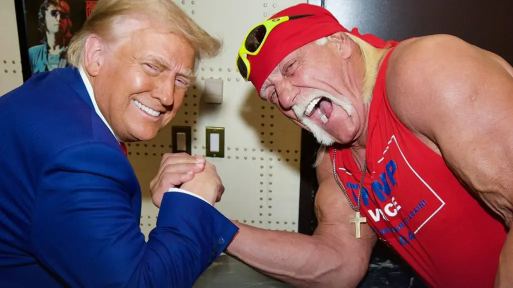 ¿Hulk Hogan tuvo escenas con Donald Trump en una película?