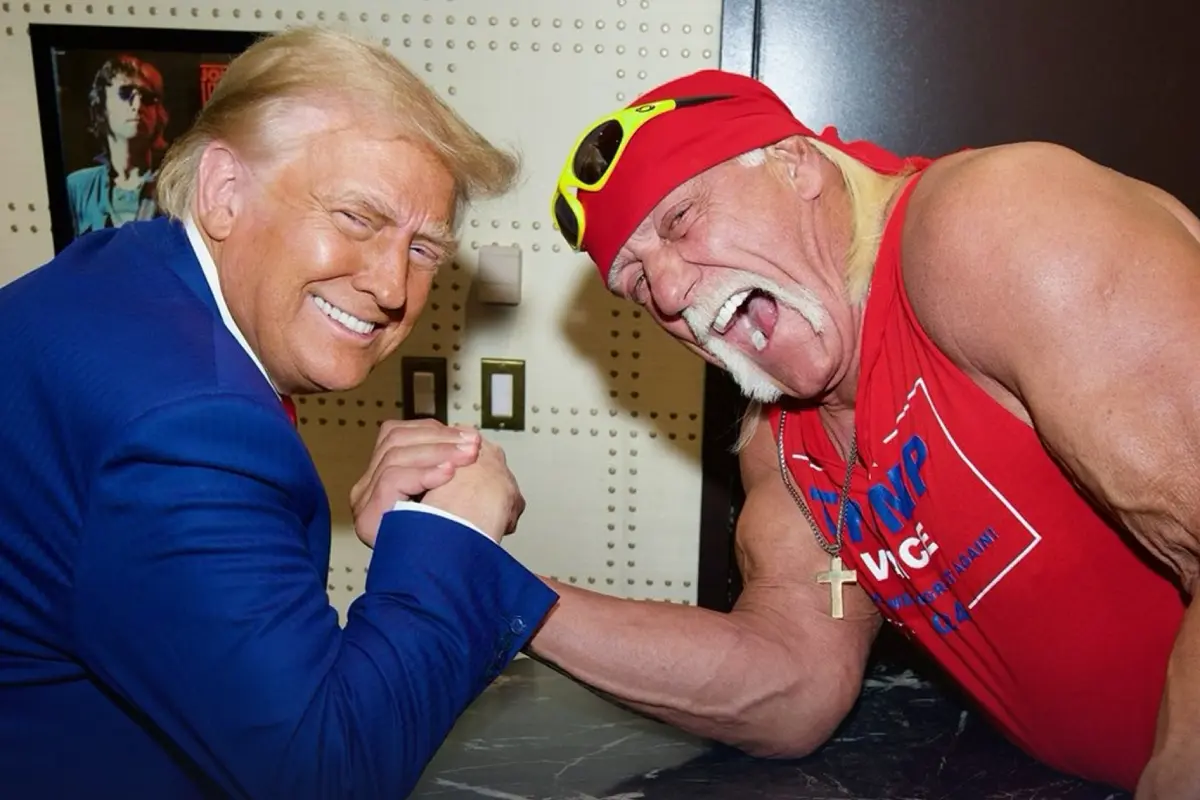 Donald Trump y Hulk Hogan Foto: The White House