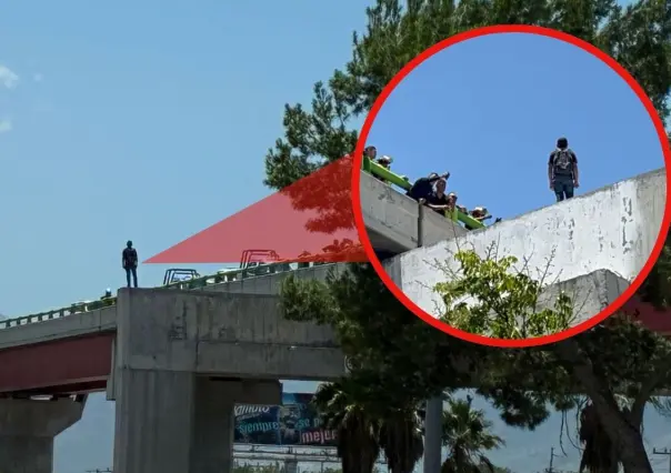 Joven intenta atentar contra su vida desde el DV el Sarape en Saltillo