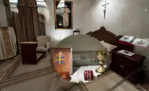 El objeto simbólico de Juan Pablo II que visitó Durango en el pasado