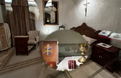 El objeto simbólico de Juan Pablo II que visitó Durango en el pasado