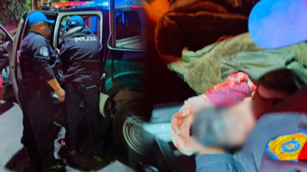 ¡Bebé a bordo! Policías ayudan a joven a dar a luz dentro de patrulla en Magdalena Contreras