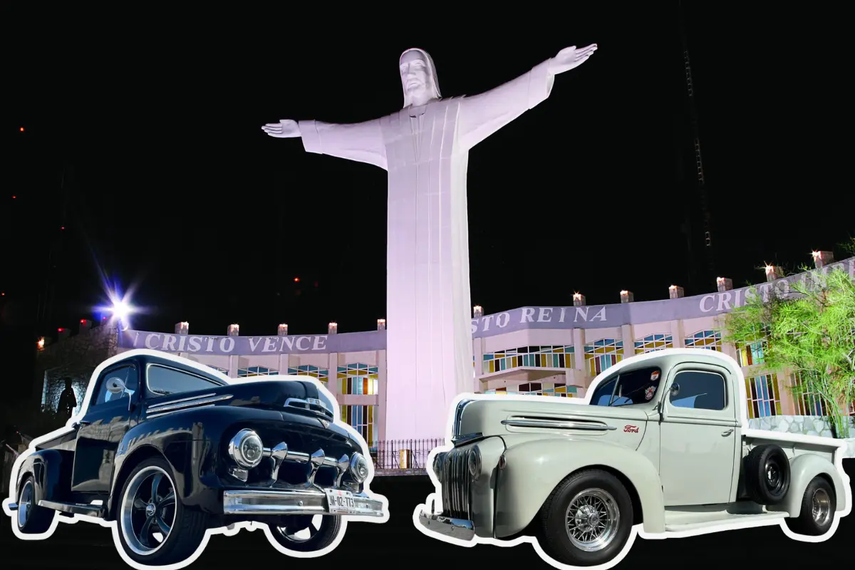 La convocatoria está abierta para que la ciudadanía acuda al evento, contribuya y disfrute de un día familiar con automóviles únicos. /Foto: Escapadas México Desconocido/ FB Santuario Cristo de Las Noas