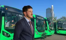 Samuel García entrega nuevas unidades para la Ruta-203 en San Pedro