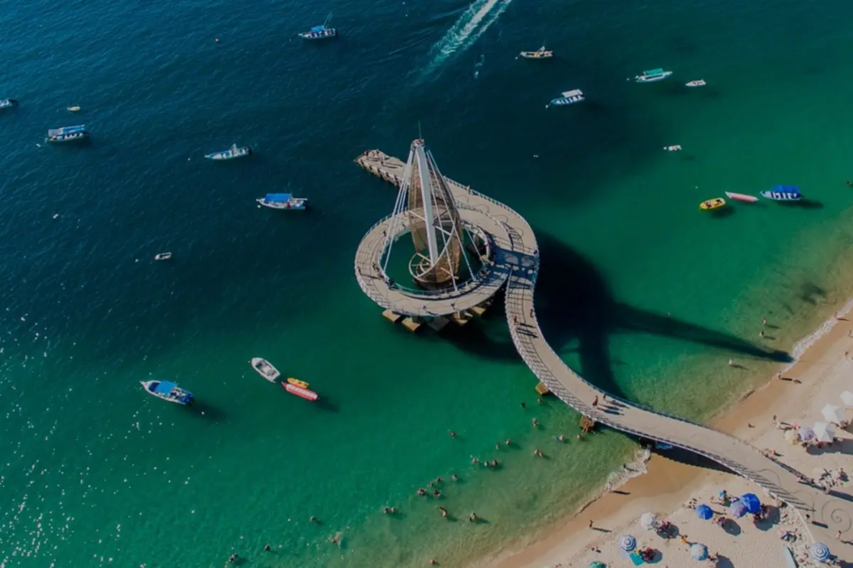 Playa Los Muertos Foto: X(Twitter) @SECTUR_mx