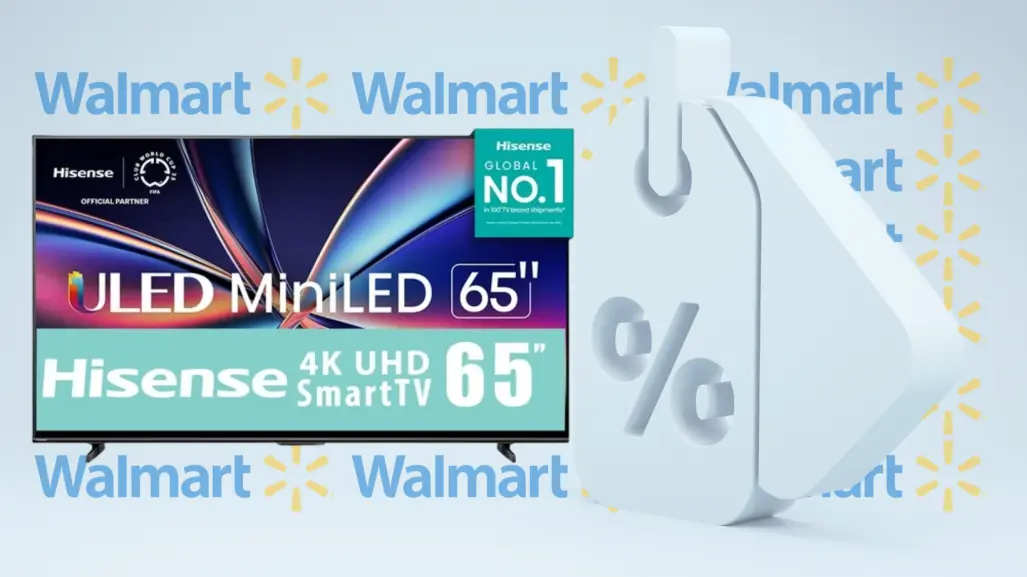 Walmart tiene esta pantalla Hisense de 65 pulgadas con 6 mil pesos de descuento