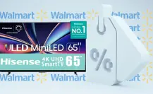 Walmart tiene esta pantalla Hisense de 65 pulgadas con 6 mil pesos de descuento