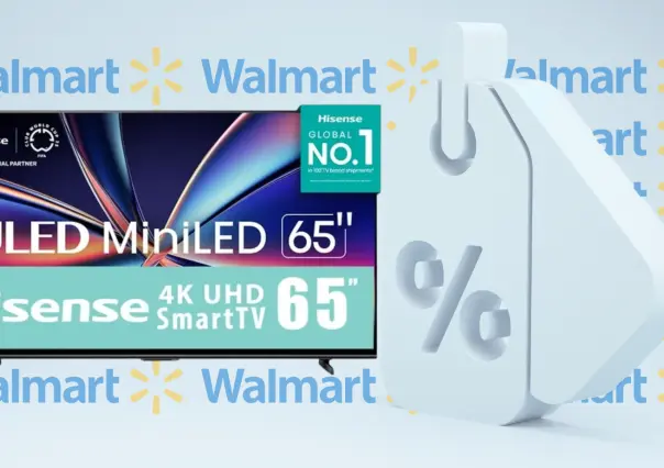 Walmart tiene esta pantalla Hisense de 65 pulgadas con 6 mil pesos de descuento