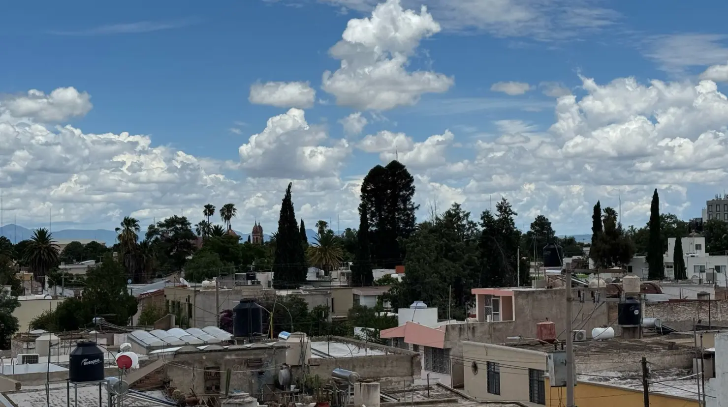 Sigue el pronóstico de lluvia para este jueves 24 de julio para Durango. Foto: Brenda García.