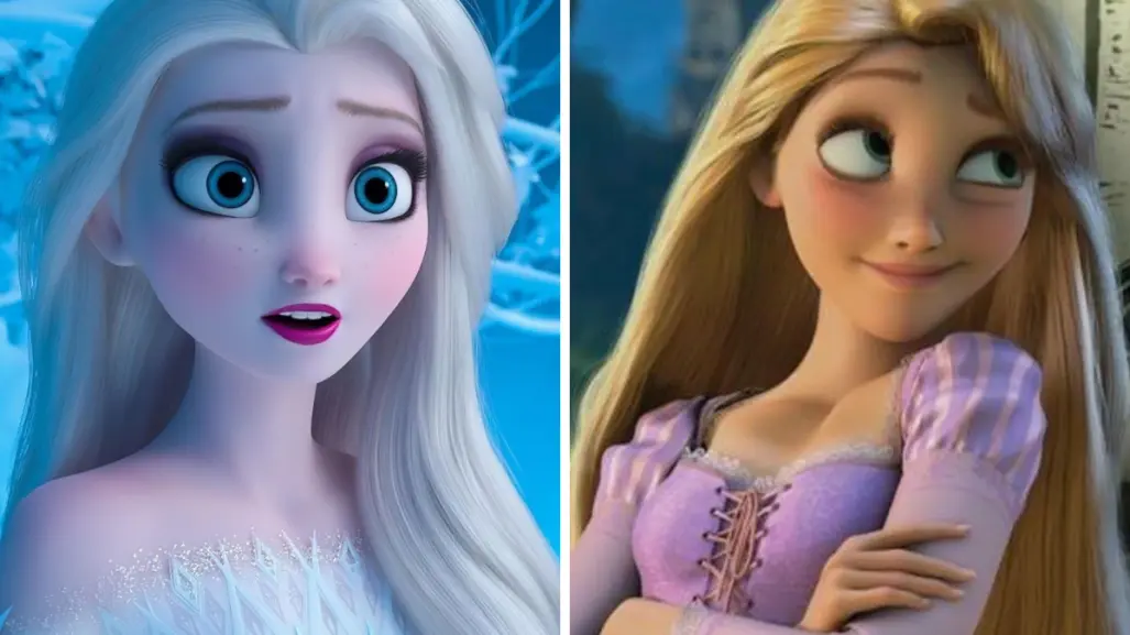 ¿Y si Elsa y Rapunzel fueran una sola princesa? Así se vería según la Inteligencia Artificial