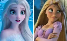 ¿Y si Elsa y Rapunzel fueran una sola princesa? Así se vería según la Inteligencia Artificial
