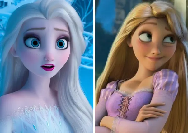 ¿Y si Elsa y Rapunzel fueran una sola princesa? Así se vería según la Inteligencia Artificial