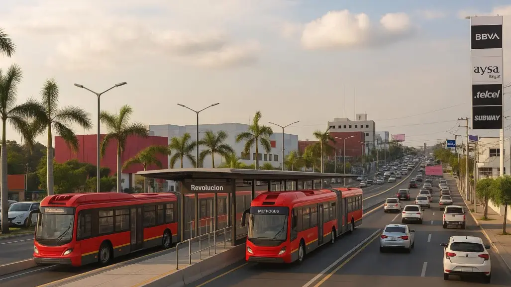 Así será el nuevo metrobús que transformará la movilidad en el sur de Tamaulipas