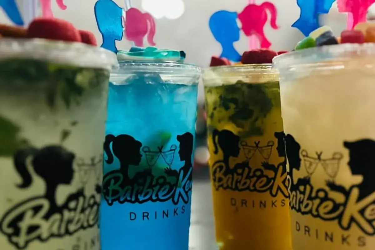 Bebidas de Barbie Ken Drinks.    Foto: IG (barbie_ken_drinks)