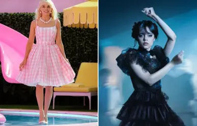 Así se vería la fusión entre Barbie y Merlina como una sola persona, según la Inteligencia Artificial