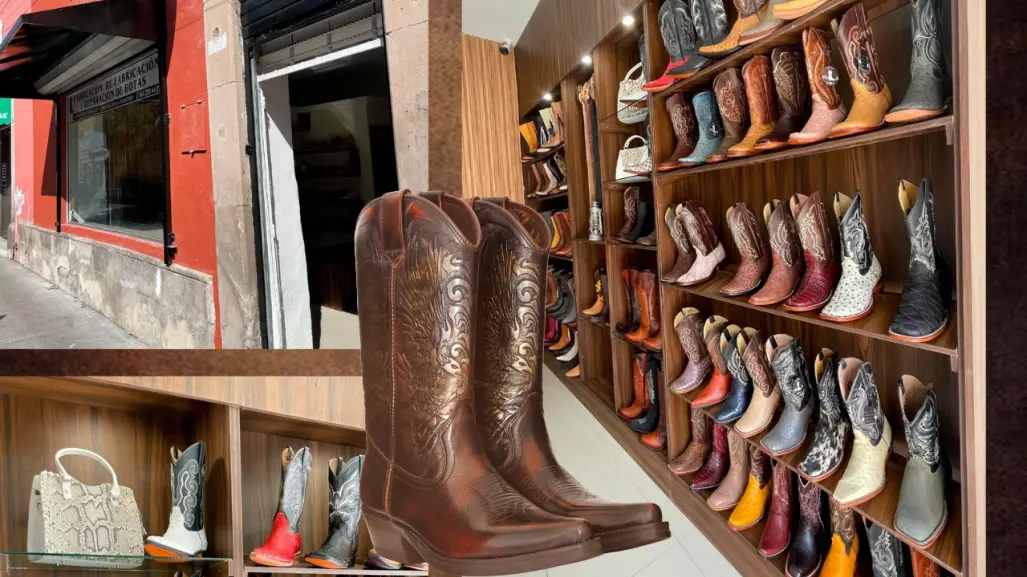 El negocio de Durango que fabrica botas a la medida desde hace 45 años