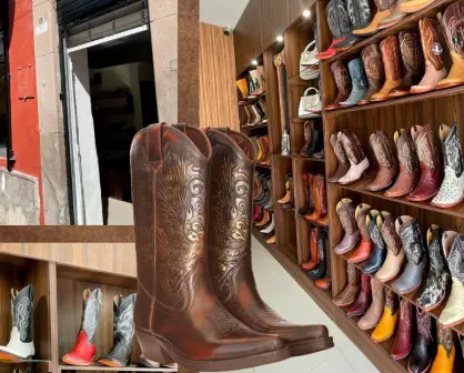 El negocio de Durango que fabrica botas a la medida desde hace 45 años