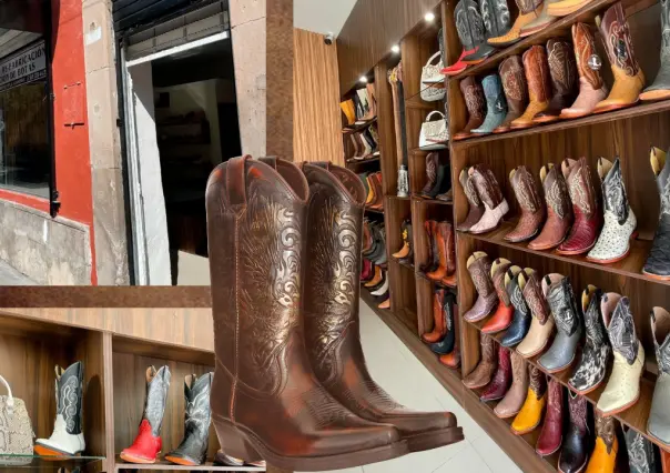 El negocio de Durango que fabrica botas a la medida desde hace 45 años