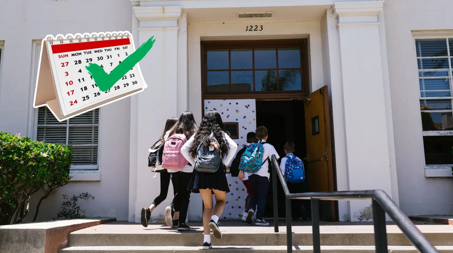 SEP modifica calendario: estas son las nuevas fechas de regreso a clases 2025-2026. Foto: Canva