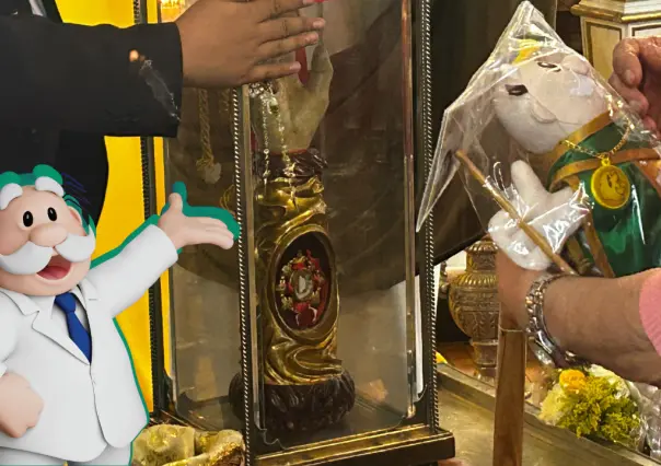 Las reliquias de San Judas Tadeo son acompañadas por el Dr. Simi en Durango por esta razón