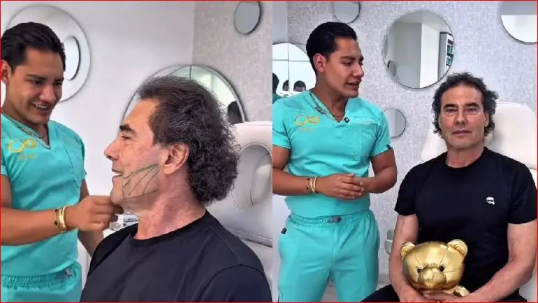 Eduardo Yáñez estrena rostro: esto se hizo el actor
